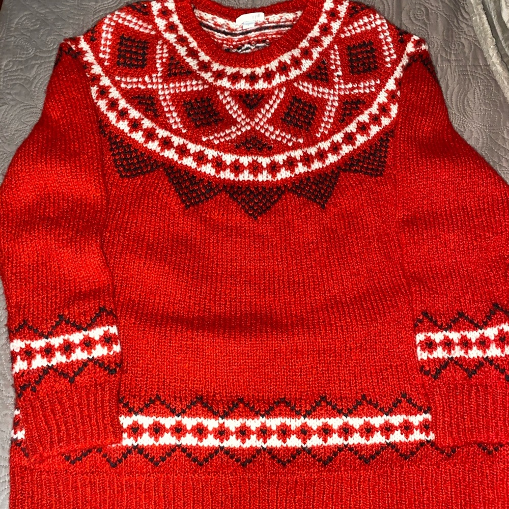 Jill Red Christmas Sweater